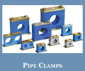 Pipe Clamps Manufacturer, Pipe Clamps Supplier, Pipe Clamps Exporter